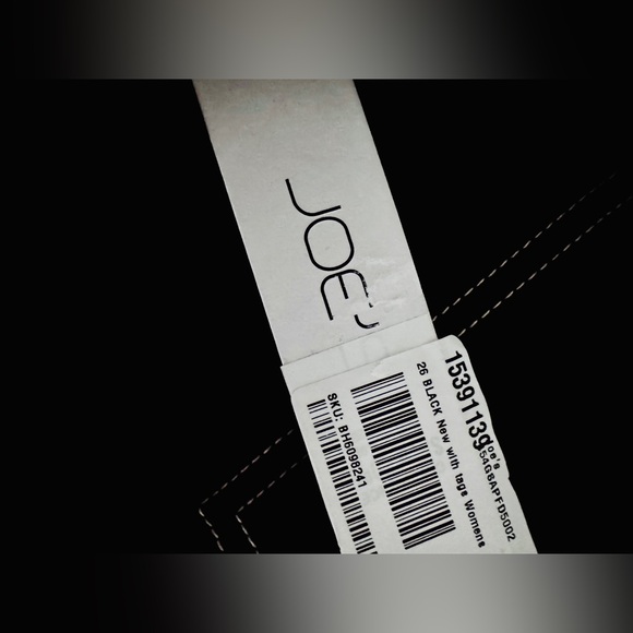 NWT - Joe’s Jeans Collection The Farrah Cargo Pants in Black Size 26 - Picture 4 of 14